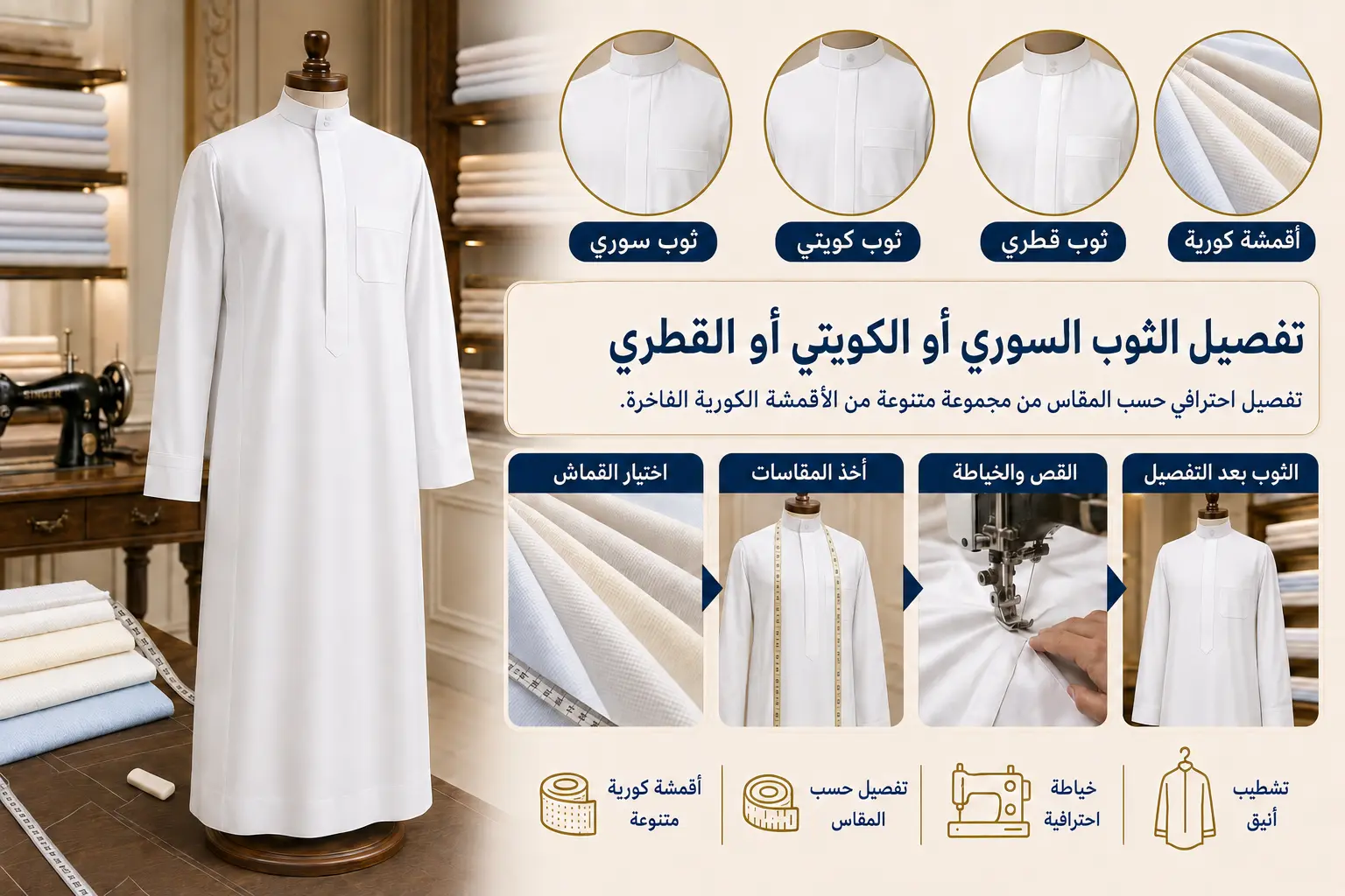 تفصيل ثوب واحد